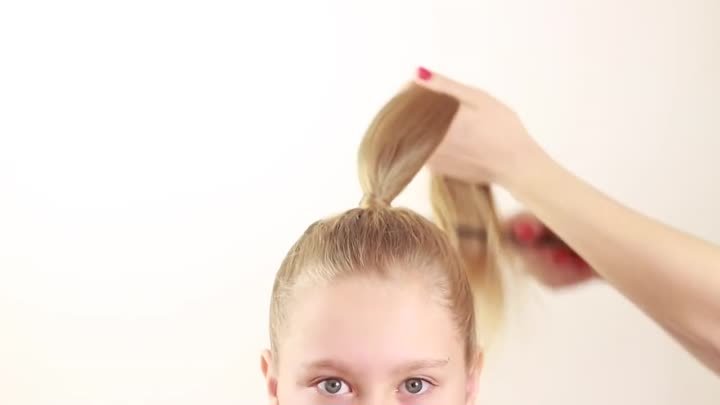 Детская прическа Бант. Bow Hairstyle