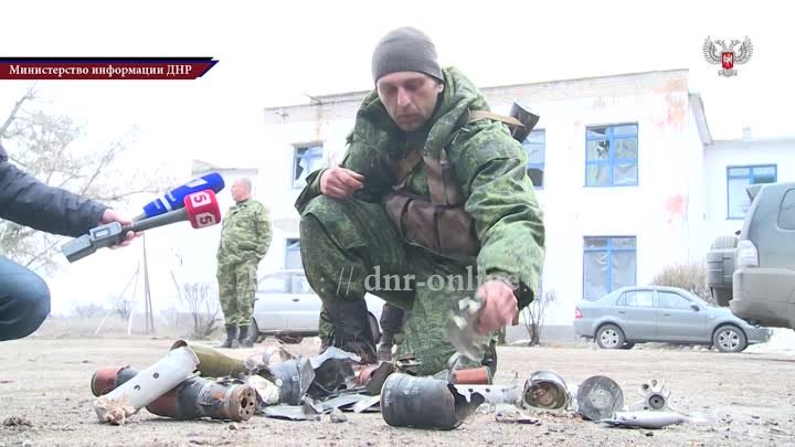 В ночь на 03.03.2016 ВСУ обстреляли школу в Зайцево (г.Горловка)