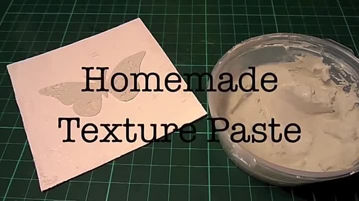Текстурная Паста Своими Руками_ Homemade Texture Paste