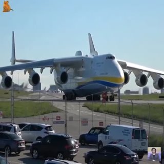 Самый большой самолет Антонов Ан-225 взлетел