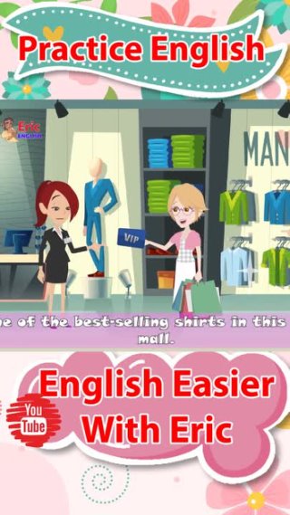 Buying A Shirt - Part 1 - English Conversation Practice