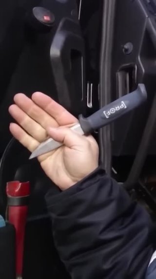 Можно ли водителю возить с собой нож
