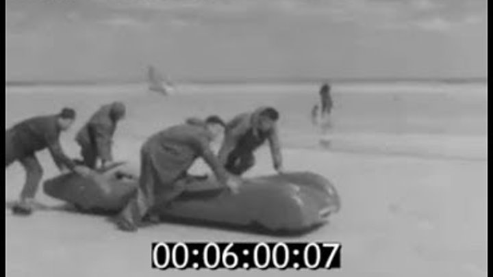 1961г. Озеро Баскунчак. Гонки на автомобилях. Астраханская обл