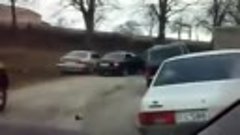 Chechen Mafia Road Confrontations in Action