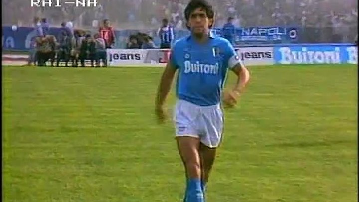 Диего Марадона в "Наполи". сезон 1987/88