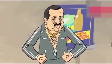 RUSLARDAN KOMİK ERDOĞAN İLE  PUTİN ÇİZGİ FİLMİ..!!