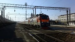 РЖД ЭП20-024 с поездом Адлер - Москва