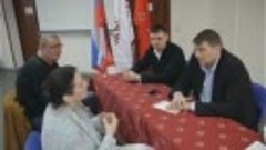 Встреча Евгения Фёдорова с представителями ПВО в Санкт-Петер...