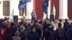 Выступление Саши Боровика на Вече Антитрухановскго майдана.