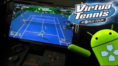 Virtua Tennis World Tour PPSSPP Gameplay on Samsung Note 3 S...