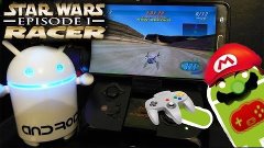 Star Wars Episode I - Racer N64 on Android emulator N64oid w...