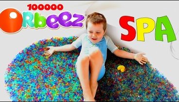 Ванна ORBEEZ, шарики ОРБИЗ, растущие в воде, сюрпризы и игрушки в ор ...