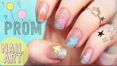 Маникюр на Выпускной: Цветная девчонка / Prom Nail Art: Colo...