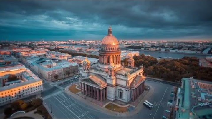 Санкт Петербург с высоты птичьего полета