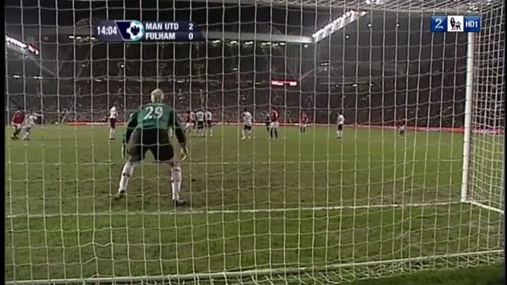 Невероятный гол Роналду со штрафного против Фулхэма в 2006 году