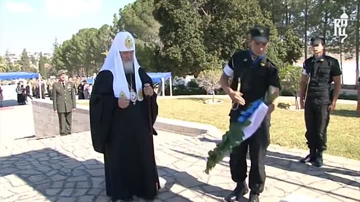 Патриарх посетил мемориал «Тимвон Македонитиссис» [i5EN9UAKvYQ]