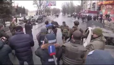 Донбассцы благодарят украинских "освободителей"