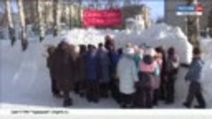 Журналист ГТРК _Чувашия_ построил ледяной _Сурский рубеж_