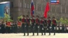Парад Победы на Красной Площади 9 мая 2016 года...