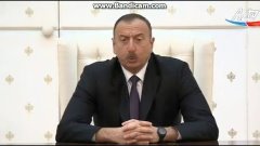 Ilham Aliyev cebhede bas verenlerden danisdi, dusmene sert x...