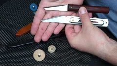 Самодельные ножи Японский нож абразивы алмазы Ярдиск