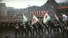 Парад победы 1945 под песню День Победы