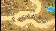 Kingdom Rush Frontiers. 3 mission. Veteran (TimeLapse Game)