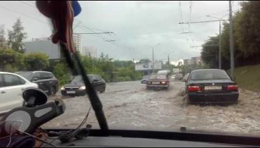 Потоп перед Белым домом  г. Владимир 03.06.2016