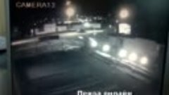 Видео ДТП на Измайлова (Пенза) с камеры наблюдения
