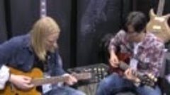 Conversation in Blues witn Matt Schofield at JJ Guitars NAMM...