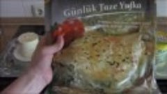 Быстрый турецкий пирог с сыром (Бёрек с готовой Юфкой)