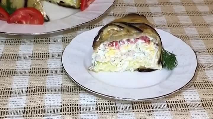 торт из баклажан