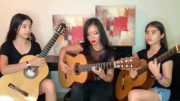 Cancion del Mariachi, Desperado Song, Trio Guitar By Thu Le and Daug ...