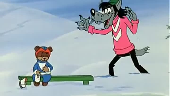 Волк одел коньки фото Волк одел коньки фото