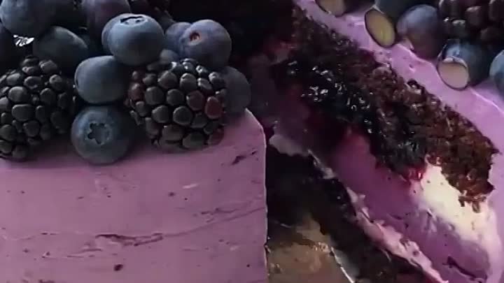 Черничный торт 💜