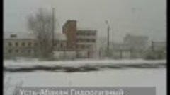 Сегодня опять в Хакасии падает снег