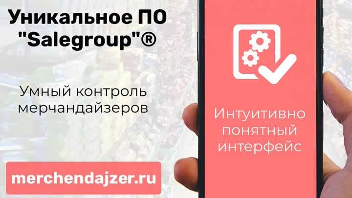 Программа для контроля работы мерчандайзеров