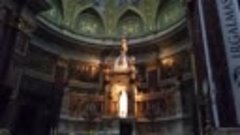 a concert of organ music at St.Stephen&quot;s Basilica in budapes...