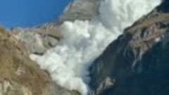 Сход лавины в Непале