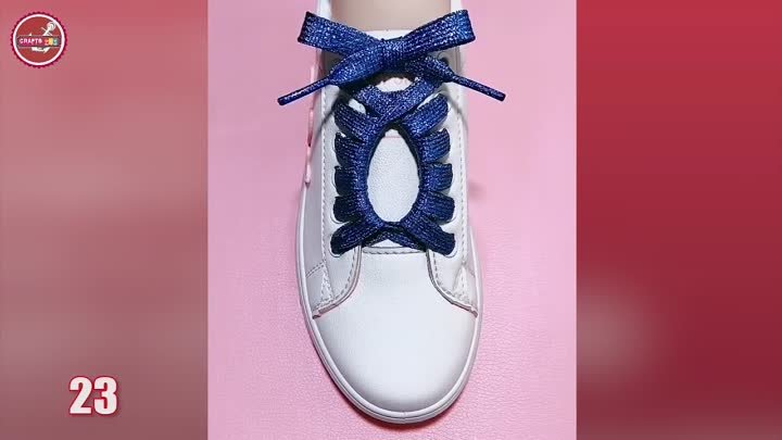 How To Tie Shoelaces - 24 Creative Ways to Fasten Tie Your Shoes Tut ...
