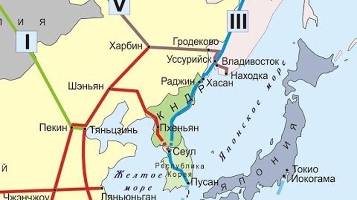 Поезд из Пхеньяна  доедет до Гродеково, там развернется и через Уссурийск прибудет во Владивосток.