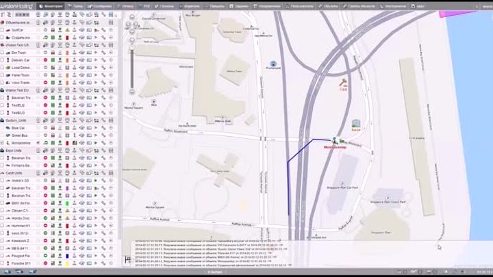 Система GPS-ГЛОНАСС мониторинга транспорта – Wialon Hosting Демо