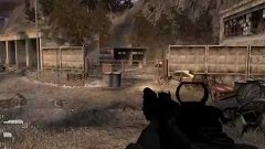 Call of Duty 4 - Modern Warfare Красивый взрыв в конце