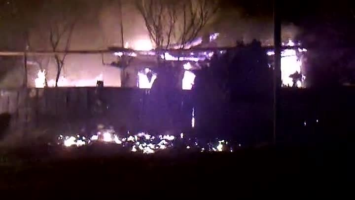 В ст. Родниковской взорвался дом. Вогне заживо згорела бабуля.