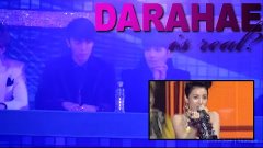 DARAHAE IS REAL?  2NE1 TVXQ SUPER JUNIOR I LOVE YOU FANCAM S...