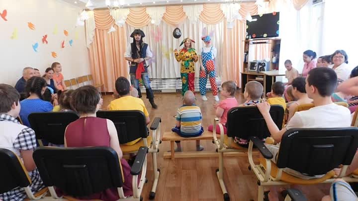Праздник для детей из КГКУ "Хабаровского дома- интерната"