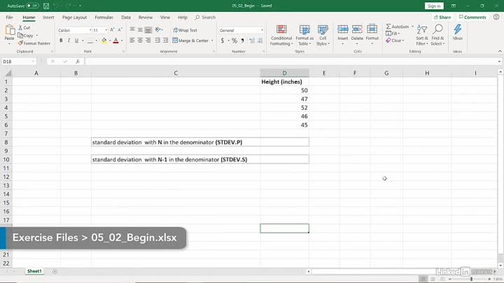 16 - Understanding standard deviation