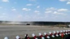 Танковый биатлон 2016 . Полигон Алабино . Танк Т-72. Россия.