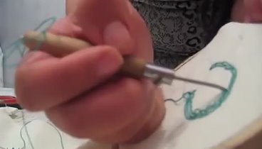 Вышивка в ковровой технике «продергивание нитей»(подробности в комме ...