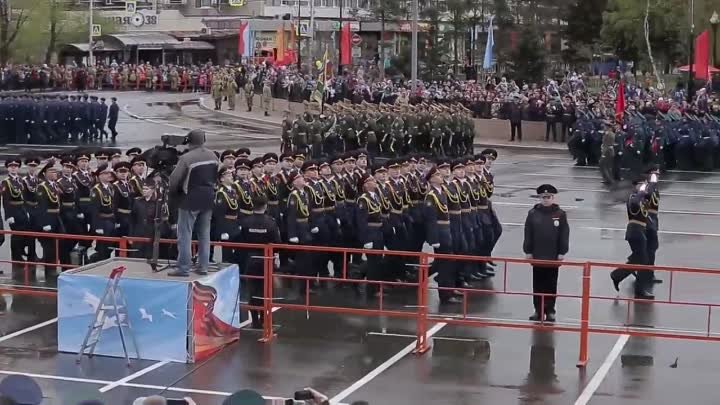 В Иркутске сотрудник ГУФСИН снял любительский клип на песню «С Днем Победы».